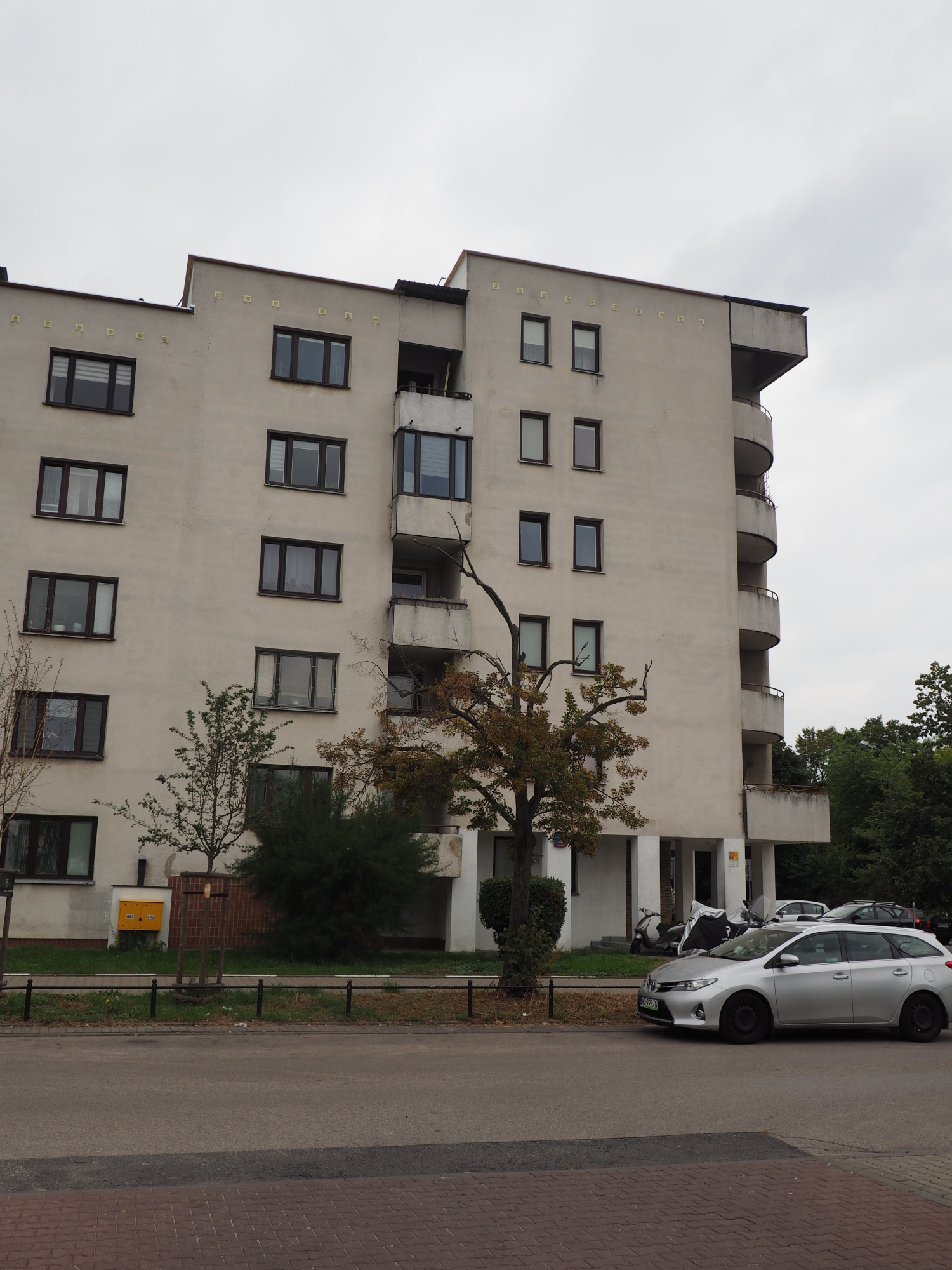 Zdjęcie architektury budynku Budynek mieszkalny